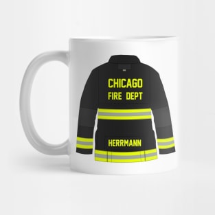 CHICAGO FIRE - HERRMANN - TURN OUT COAT Mug